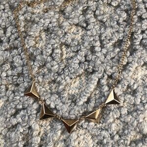 Triangular/Studded Statement Necklace